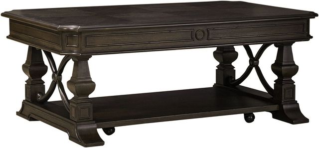 Liberty Furniture Provence Park 3-Piece Chateau Brown Occasional Table Set-1