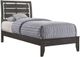 Crown Mark Evan Grey Five Piece Queen Bedroom Set-1