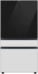 Samsung Bespoke 36" White Glass French Door Refrigerator Bottom Panel-4