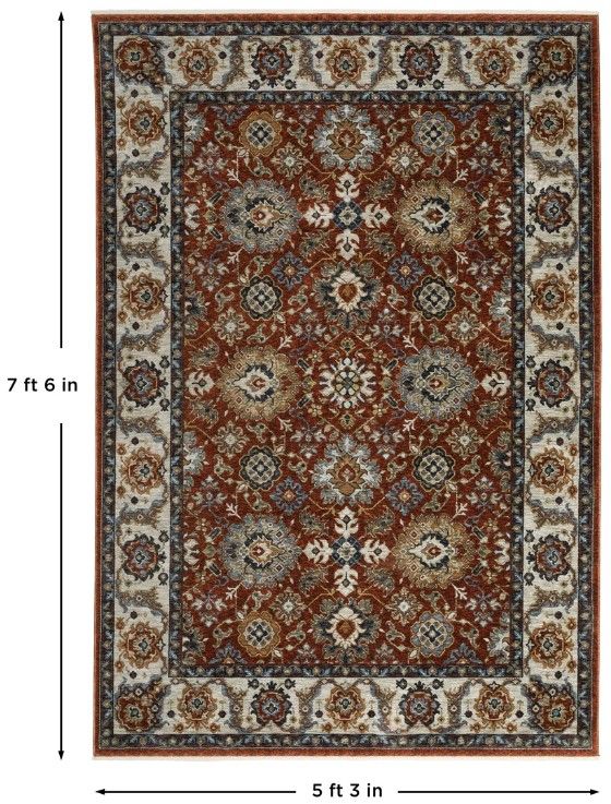 Oriental Weavers™ Aberdeen 5'x8' Style 17 Area Rug-3