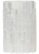 A & B Home Selenite White Lantern-0