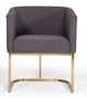 VIG Furniture Modrest Antique Brass/Gray Dining Chair-0