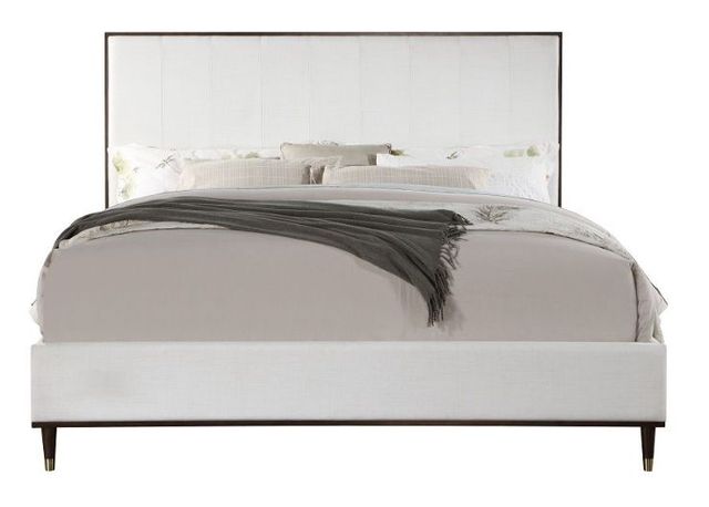 ACME Furniture Carena Light Gray/White Queen Panel Bed-0