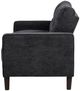 Coaster® Bowen II Steel Gray Upholstered Loveseat-2