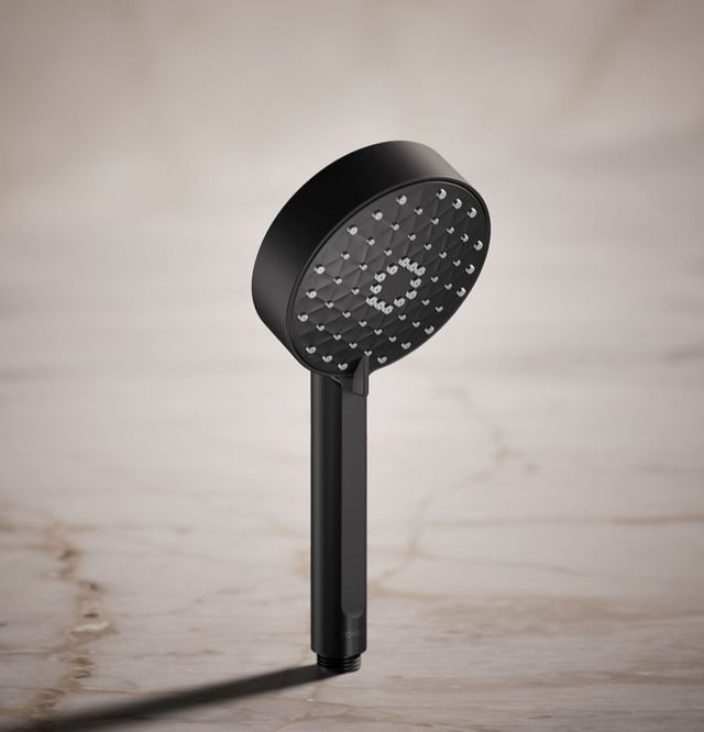 KOHLER® Awaken® G110 Matte Black 2.5 GPM 4-Function Handshower-1