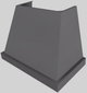 Vent-A-Hood® Designer Series 42" Gunsmoke Wall Mounted Range Hood-3