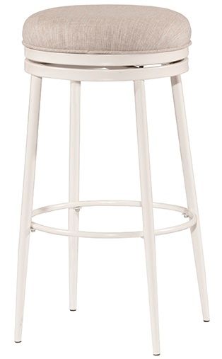 HH2 Home Aubrie Off White Swivel Counter Stool-0
