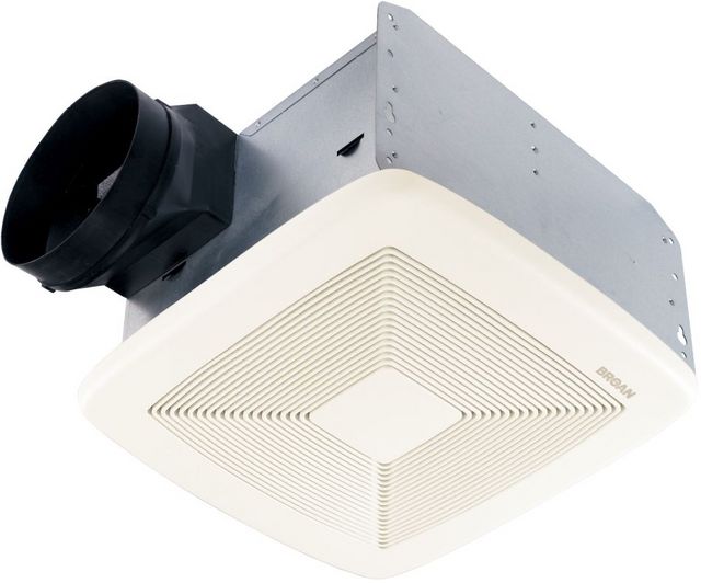 Broan® QTX Series 13" White Ceiling Fan without Lights 