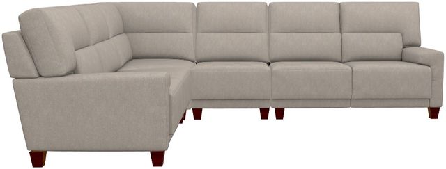La-Z-Boy® Draper 4-Piece Ivory L-Shape Sectional-1