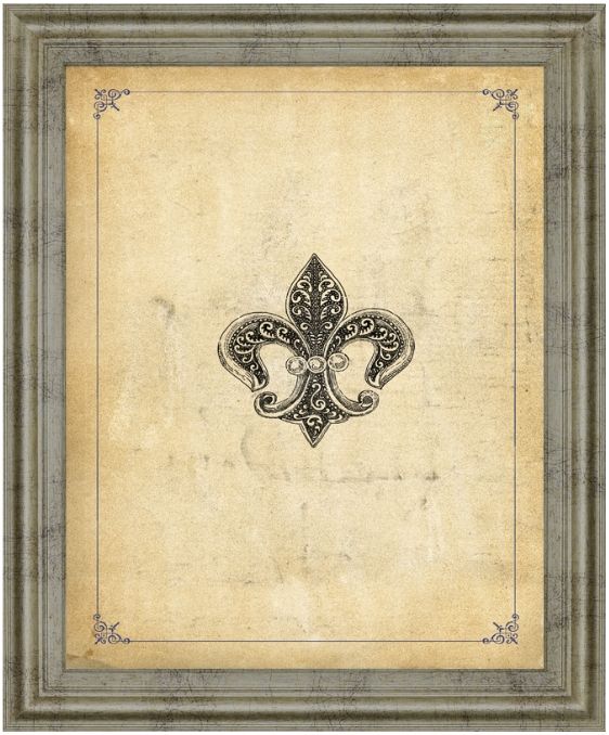 Classy Living Ornate Crest Wall Art-0