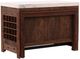 Furniture Classics Russel Natural Island with Beige Marble Top-0