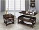 Mazin Furniture Henderson Warm Wood Lift-Top Coffee Table-4
