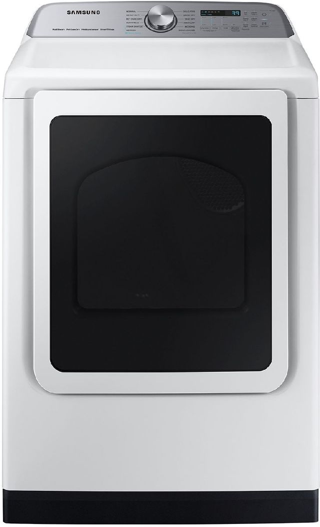 Samsung White Top Load Washer & Electric Dryer Laundry Pair-2