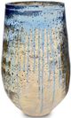 Currey & Company Capaci Antique Blue Drip Planter-0