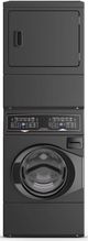 Huebsch® Matte Black Electric Laundry Center, 3.5 Cu. Ft. Washer, 7 Cu. Ft. Dryer-0