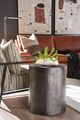 Universal Explore Home™ New Modern Asher Graphite Round End Table-1