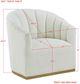 Forty West Boyd Ivory Swivel Chair-1