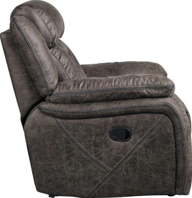Homelegance® Madrona Dark Brown Manual Glider Recliner-3