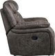 Homelegance® Madrona Dark Brown Manual Glider Recliner-3