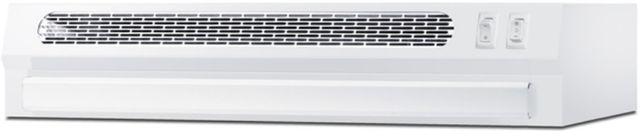 Summit® 18” White Ductless Retractable Under Cabinet Range Hood-2