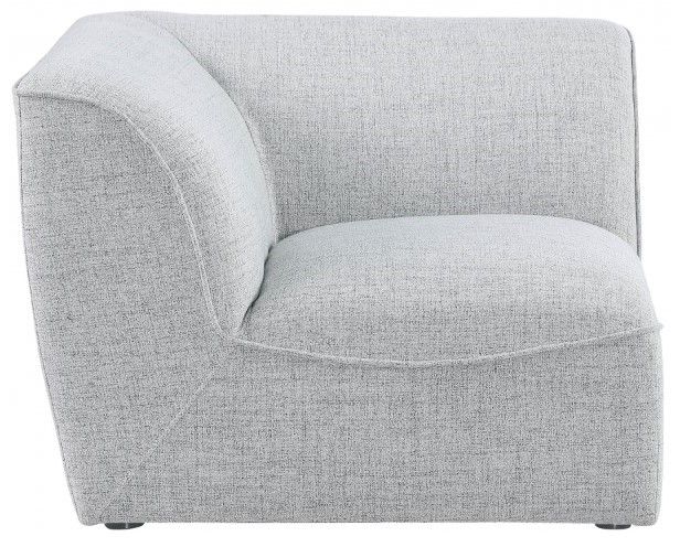 Meridian Furniture Miramar Grey Modular Corner Chair-1