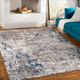 Surya Tuscany Dark Blue/Gray 5'x7' Area Rug-5