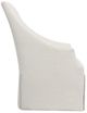 Century® Stocked Meadow White Host Chair with Casters-2