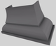Vent-A-Hood® Designer Series 60" Gunsmoke Wall Mounted Range Hood-1