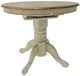 Liberty Furniture Carolina Crossing Antique Honey Gathering Table with White Base-3
