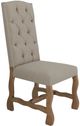 International Furniture Direct Marquez Beige/Brown Side Chair-0