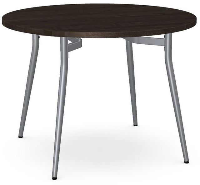 Amisco Customizable Alys 31" Round Table with 42" Solid Birch Top-0