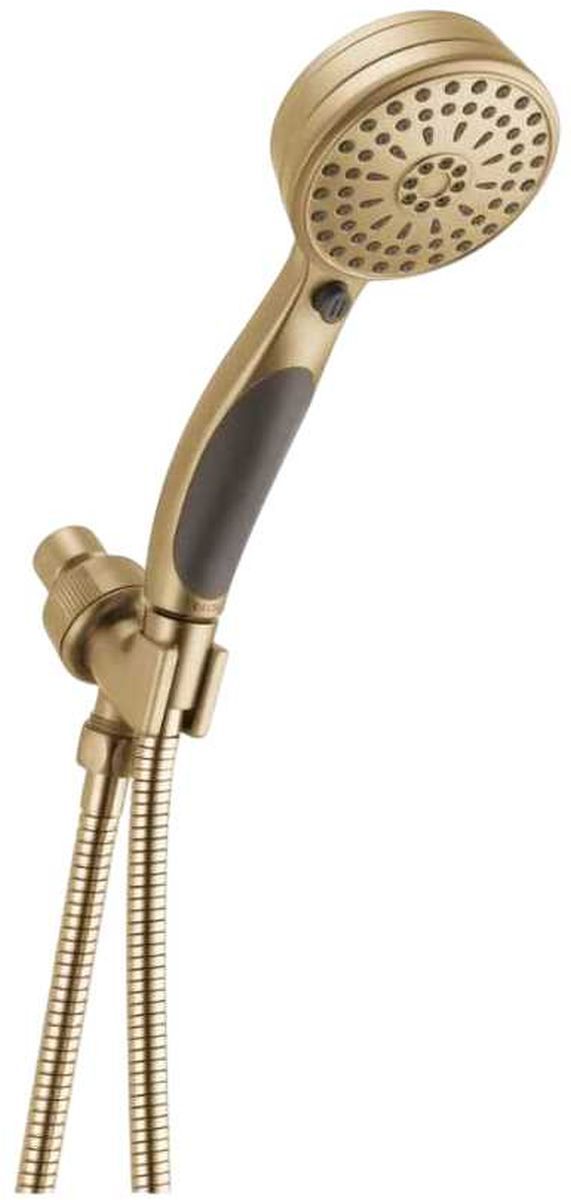 Delta Universal Showering Champagne Bronze 2.5 GPM 9-Setting ActivTouch Shower Arm-0