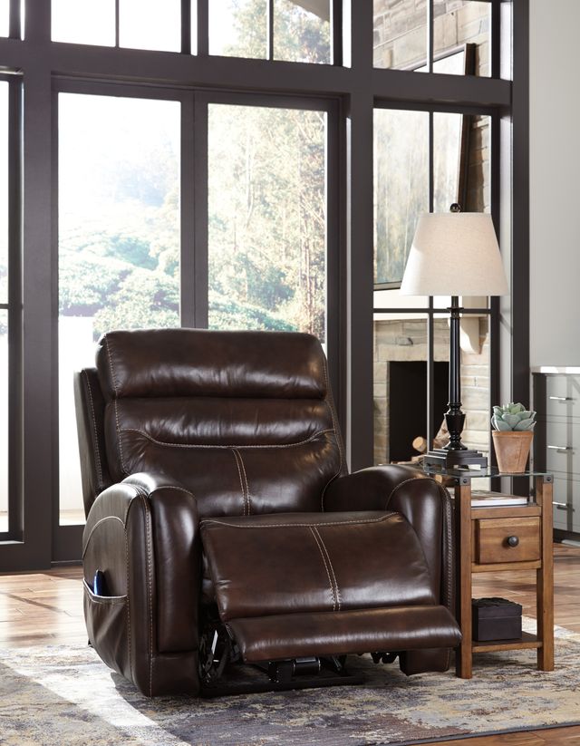 Signature Design by Ashley® Ailor Brown Power Recliner-3