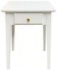 Boulder Creek Furniture Shaker Snow White End Table-3