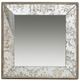 A & B Home Dorthea Gray Square Mirror-1