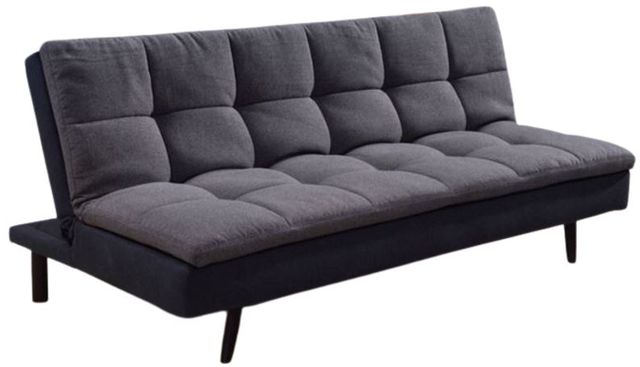Milton Greens Stars Dark Gray Pillow Top Futon Bed-0