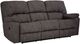 HomeStretch Rhino Pewter Manual Reclining Sofa-0