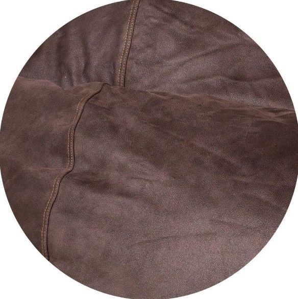 CordaRoy's® Coffee Faux Leather King Bean Bag Cover-0