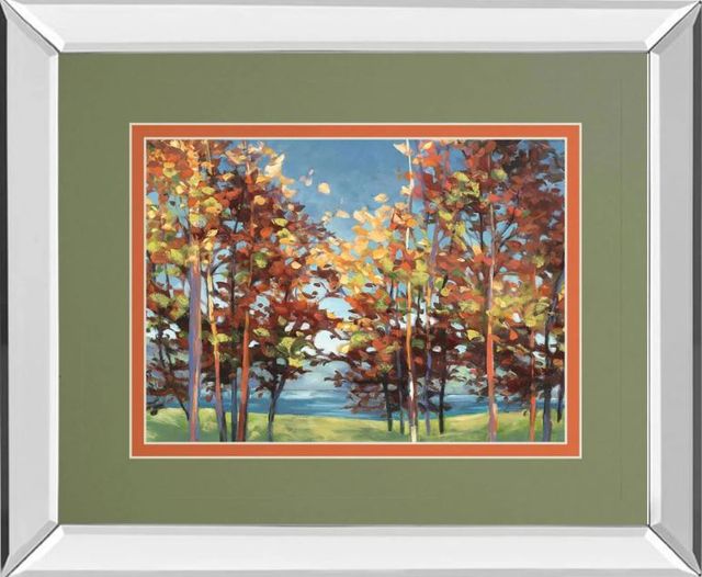 Classy Art Kaleidoscope by Jmp Mirror Framed Wall Art-0