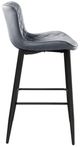 Homelegance® Nya Dark Gray Pub Height Chair-3