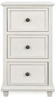 StyleCraft Eggshell 3-Drawer Side Table-0
