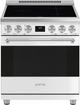 Smeg Professional 20" Matte White Freestanding Induction Range-0