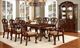 Furniture of America® Elana Brown Cherry Hutch and Buffet Set-1