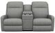 La-Z-Boy® Finley Smoke Power Wall Reclining Loveseat with Headrest and Console-1