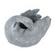 A & B Home Gray 15" Swan Planter-0