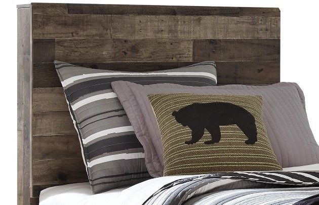 Benchcraft® Derekson 3-Piece Multi Gray Twin Panel Bed Bedroom Set-1