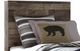 Benchcraft® Derekson 3-Piece Multi Gray Twin Panel Bed Bedroom Set-1