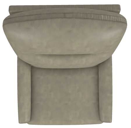 La-Z-Boy® Aries Charcoal Manual Rocking Recliner-4