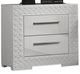 Furniture of America® Whitby White Nightstand-0
