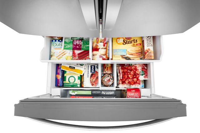 Factory Blemish - Whirlpool® 26.8 Cu. Ft. Fingerprint Resistant Stainless Steel French Door Refrigerator-2